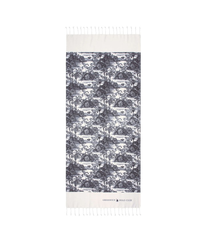 GREENWICH POLO CLUB ΠΕΤΣΕΤΑ-ΠΑΡΕΟ 80Χ180 3669 GREY