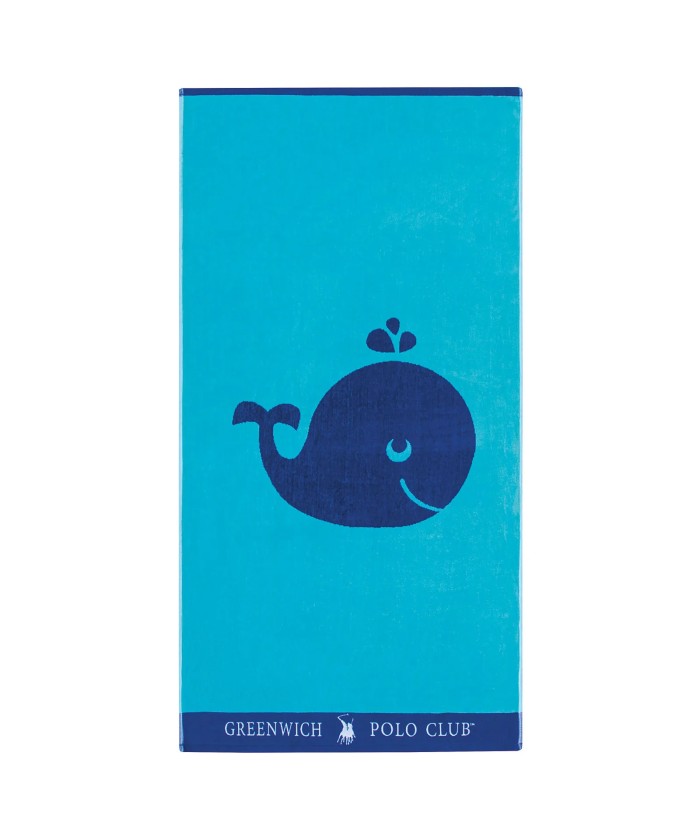 GREENWICH POLO CLUB JUNIOR ΠΕΤΣΕΤΑ ΘΑΛΑΣΣΗΣ 70Χ140 3662 BLUE