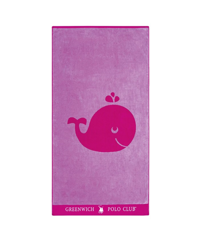 GREENWICH POLO CLUB JUNIOR ΠΕΤΣΕΤΑ ΘΑΛΑΣΣΗΣ 70Χ140 3663 PINK