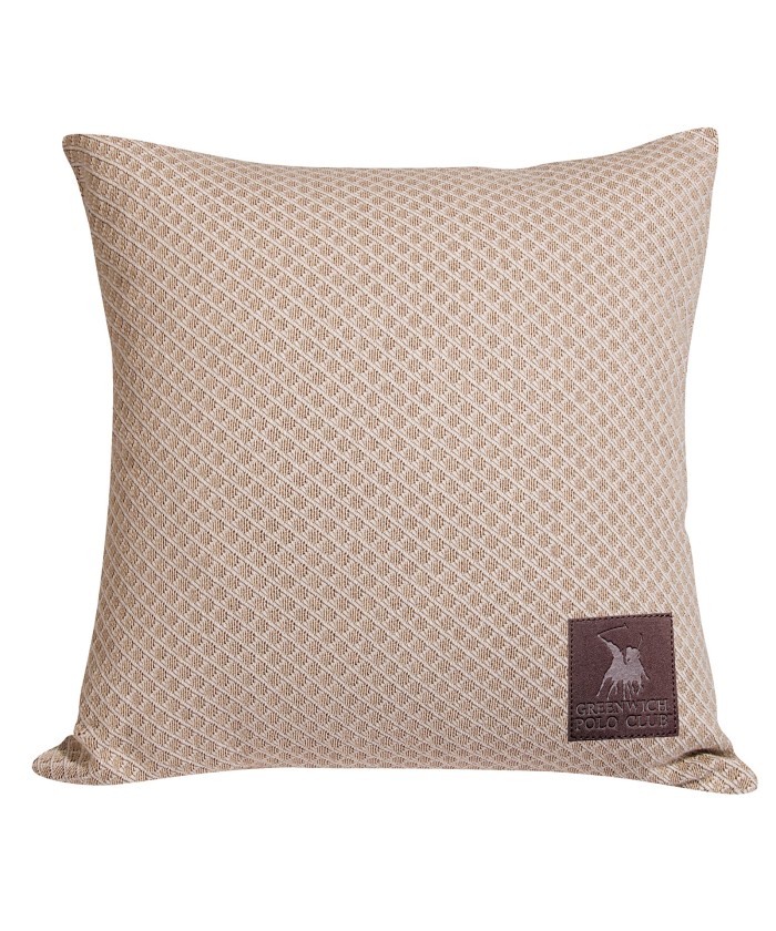 GREENWICH POLO CLUB ΔΙΑΚΟΣΜΗΤΙΚΟ ΜΑΞΙΛΑΡΙ 42X42 2789 ΕΚΡΟΥ