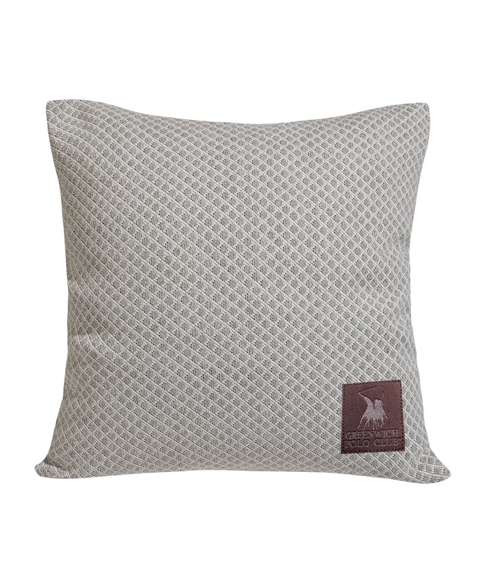 GREENWICH POLO CLUB ΔΙΑΚΟΣΜΗΤΙΚΟ ΜΑΞΙΛΑΡΙ 42X42 2790 ΓΚΡΙ