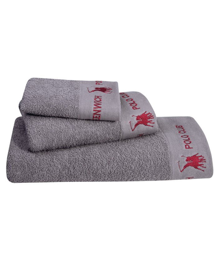 GREENWICH POLO CLUB ΣΕΤ ΠΕΤΣΕΤΕΣ 3 ΤΕΜΑΧΙΩΝ 2667 GREY