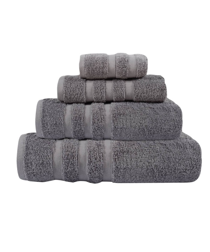 DAS HOME ΠΕΤΣΕΤΑ ΧΕΡΙΩΝ PRESTIGE 30Χ50 1163 DARK GREY