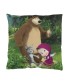 MASHA AND THE BEAR 5510 ΜΑΞΙΛΑΡΙ ΦΙΓΟΥΡΑΣ 40Χ40 ΜΠΛΕ