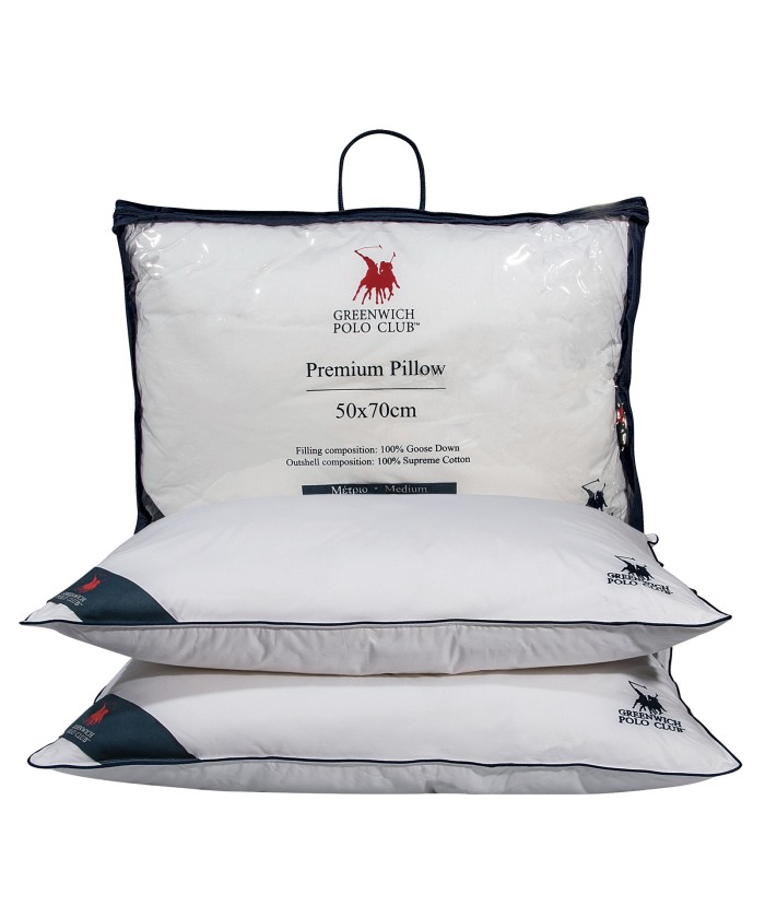 GREENWICH POLO CLUB ΜΑΞΙΛΑΡΙ ΠΟΥΠΟΥΛΕΝΙΟ 50Χ70 ESSENTIAL 2304 WHITE