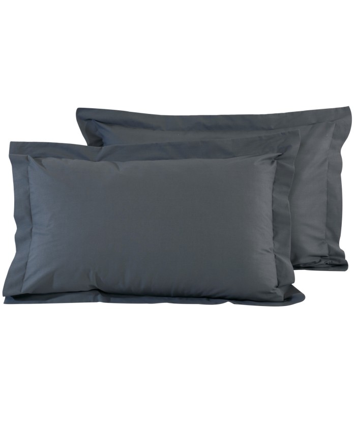 DAS HOME 1007 ΖΕΥΓΟΣ ΜΑΞΙΛΑΡΟΘΗΚΕΣ DARK GREY DARK GREY