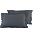 DAS HOME 1007 ΖΕΥΓΟΣ ΜΑΞΙΛΑΡΟΘΗΚΕΣ DARK GREY DARK GREY