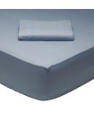 DAS HOME 1006 ΣΕΝΤΟΝΙ ΥΠΕΡΔΙΠΛΟ ΜΕ ΛΑΣΤΙΧΟ DUSTY BLUE DUSTY BLUE