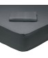 DAS HOME 1007 ΣΕΝΤΟΝΙ ΥΠΕΡΔΙΠΛΟ ΜΕ ΛΑΣΤΙΧΟ DARK GREY DARK GREY