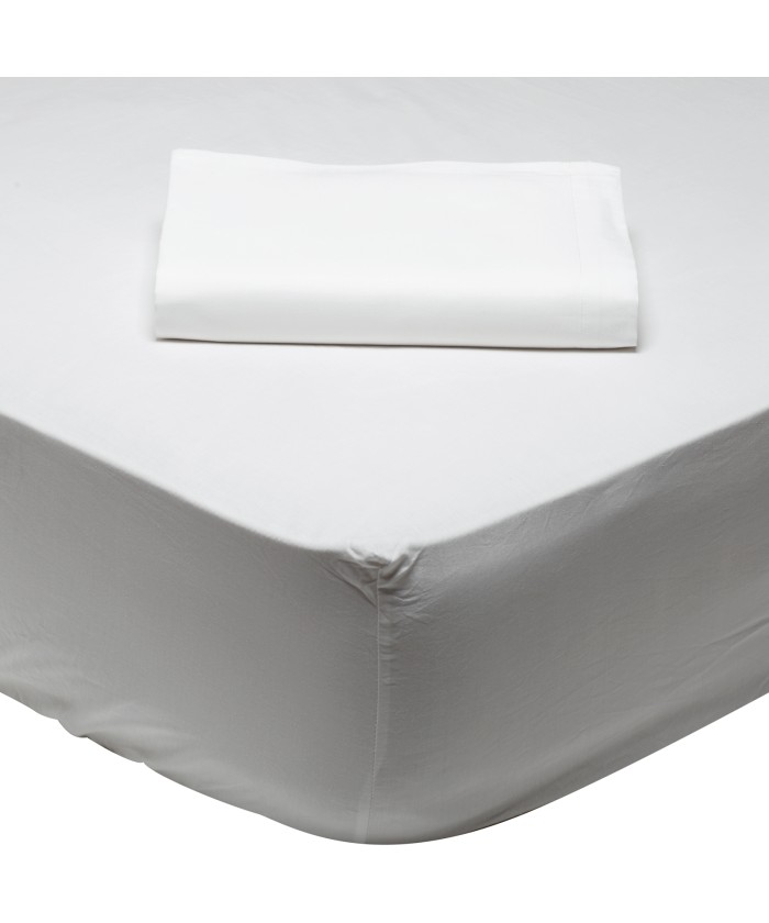 DAS HOME 1001 ΣΕΝΤΟΝΙ ΥΠΕΡΔΙΠΛΟ ΜΕ ΛΑΣΤΙΧΟ ARTIC WHITE ARTIC WHITE