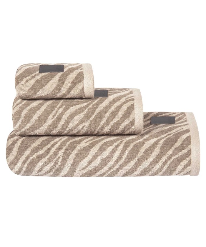 GREENWICH POLO CLUB ΠΕΤΣΕΤΑ ΜΠΑΝΙΟΥ 80Χ150 LOFT 4092 TAUPE, WHITE