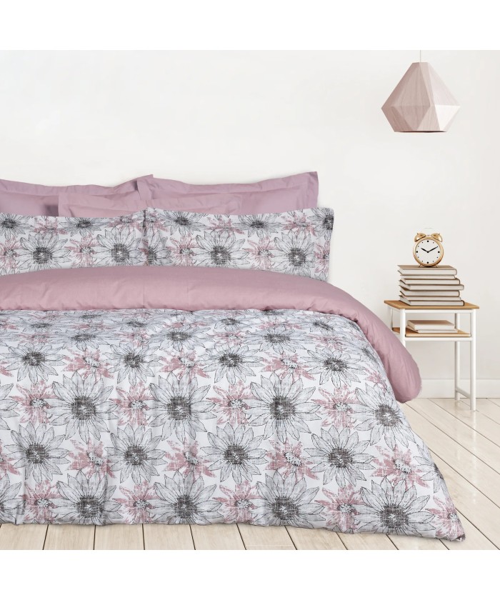 DAS HOME ΣΕΤ ΣΕΝΤΟΝΙΑ ΥΠΕΡΔΙΠΛΑ HAPPY 9676 GREY, NUDE