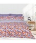 DAS HOME ΣΕΤ ΣΕΝΤΟΝΙΑ ΥΠΕΡΔΙΠΛΑ ΜΕ ΛΑΣΤΙΧΟ CASUAL 5430 ORANGE, PURPLE
