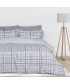 DAS HOME ΣΕΤ ΣΕΝΤΟΝΙΑ ΜΟΝΑ ΜΕ ΛΑΣΤΙΧΟ CASUAL 5431 GREY