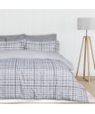 DAS HOME ΣΕΤ ΣΕΝΤΟΝΙΑ ΜΟΝΑ ΜΕ ΛΑΣΤΙΧΟ CASUAL 5431 GREY