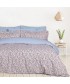 DAS HOME ΣΕΤ ΣΕΝΤΟΝΙΑ ΜΟΝΑ ΜΕ ΛΑΣΤΙΧΟ CASUAL 5427 SALMON, WHITE