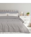 DAS HOME ΚΟΥΒΕΡΤΑ ΠΙΚΕ 220X240 0496 GREY
