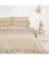 DAS HOME ΣΕΤ ΠΑΠΛΩΜΑΤΟΘΗΚΗ ΥΠΕΡΔΙΠΛΗ DAILY 3168 TAUPE
