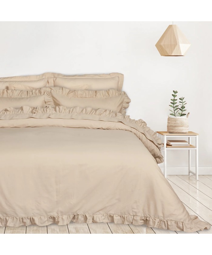 DAS HOME ΣΕΤ ΠΑΠΛΩΜΑΤΟΘΗΚΗ ΥΠΕΡΔΙΠΛΗ DAILY 3168 TAUPE