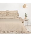 DAS HOME ΣΕΤ ΠΑΠΛΩΜΑΤΟΘΗΚΗ ΥΠΕΡΔΙΠΛΗ DAILY 3168 TAUPE