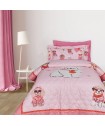 DAS KIDS ΚΟΥΒΕΡΛΙ ΜΟΝΟ 4938 PINK