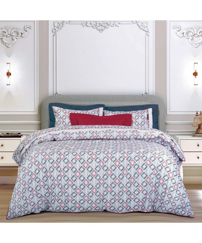 GREENWICH POLO CLUB ΣΕΤ ΣΕΝΤΟΝΙΑ KING ESSENTIAL 2269 BLUE, RED