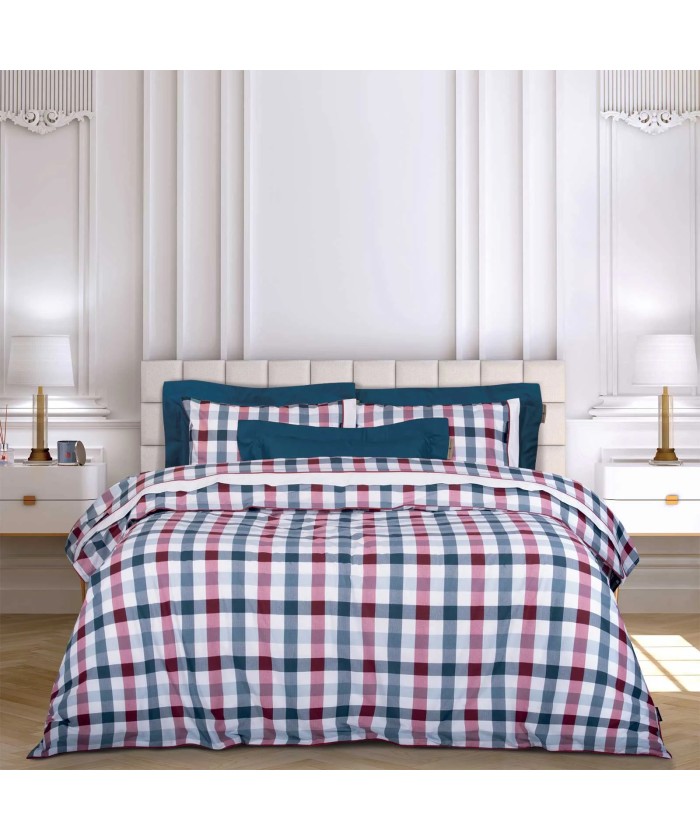 GREENWICH POLO CLUB ΣΕΤ ΣΕΝΤΟΝΙΑ KING ESSENTIAL 2266 BLUE, RED