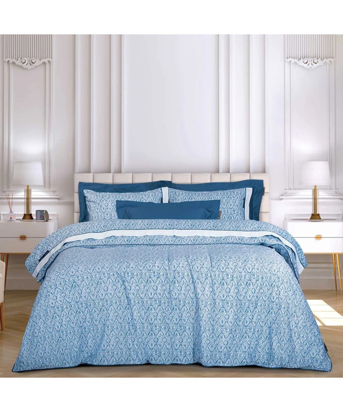 GREENWICH POLO CLUB ΣΕΤ ΣΕΝΤΟΝΙΑ ΥΠΕΡΔΙΠΛΑ ESSENTIAL 2268 BLUE, WHITE