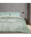 DAS HOME ΚΟΥΒΕΡΤΑ VELOUR MONH 1360 DARK MINT
