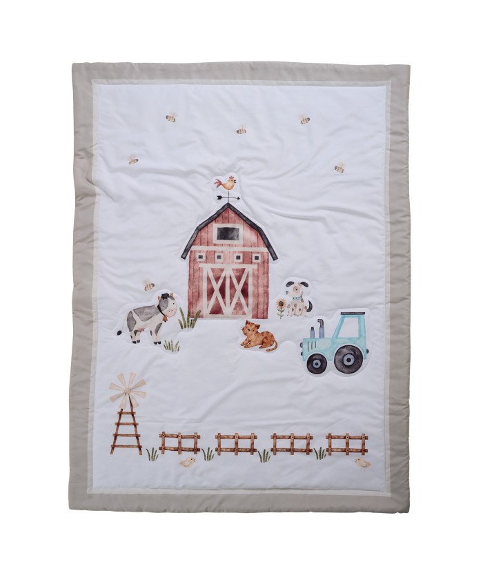 DAS BABY ΠΑΠΛΩΜΑ FUN DIGITAL 4916 GREY, TAUPE, WHITE