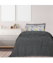 DAS HOME ΚΟΥΒΕΡΤΑ VELOUR MONH 1343 ΓΡΑΦΙΤΗΣ