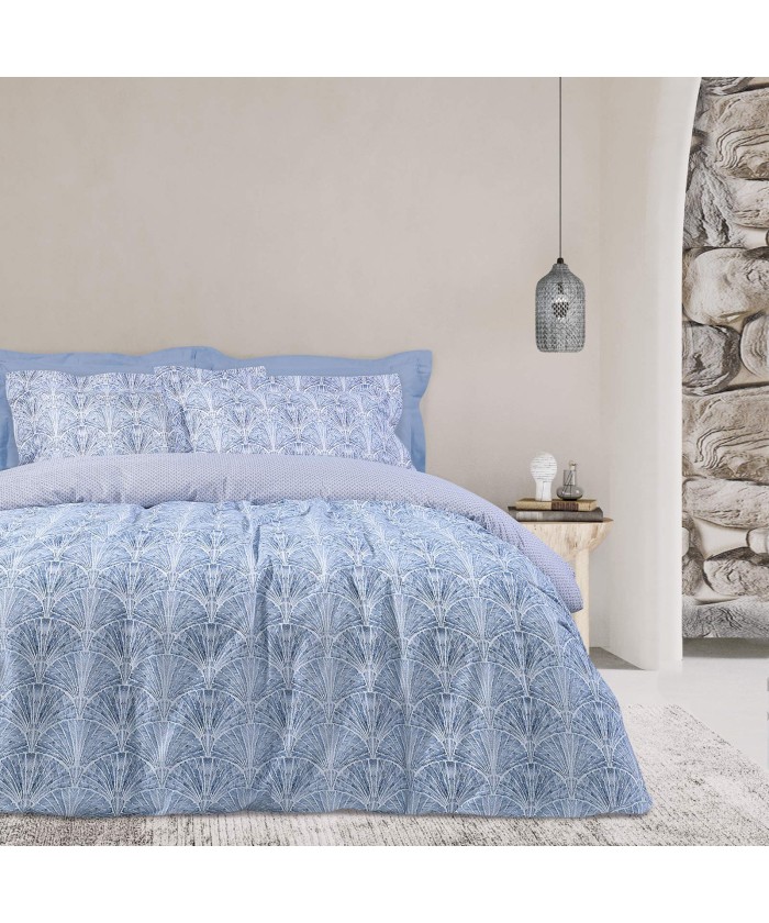 DAS HOME ΚΟΥΒΕΡΛΙ ΥΠΕΡΔΙΠΛΟ CASUAL 5404 ΕΚΡΟΥ, ΣΙΕΛ