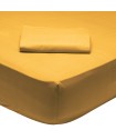 DAS HOME 1019 ΣΕΝΤΟΝΙ ΥΠΕΡΔΙΠΛΟ ΜΕ ΛΑΣΤΙΧΟ MUSTARD MUSTARD