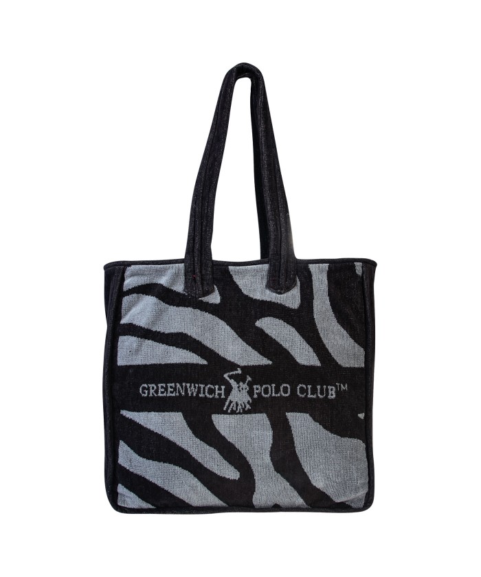 GREENWICH POLO CLUB ΤΣΑΝΤΑ ΘΑΛΑΣΣΗΣ 42Χ45 3604 BLACK, GREY