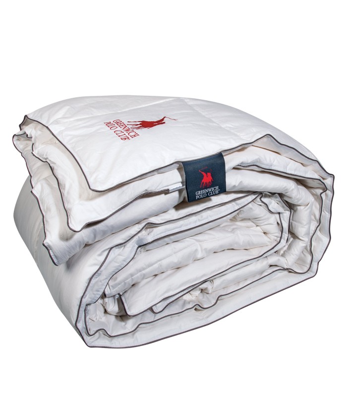 GREENWICH POLO CLUB ΠΑΠΛΩΜΑ 95% ΠΟΥΠΟΥΛΟ 240Χ260 2316 WHITE