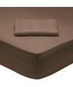 DAS HOME 1004 ΣΕΝΤΟΝΙ ΥΠΕΡΔΙΠΛΟ ΜΕ ΛΑΣΤΙΧΟ COFFEE BRONW COFFEE BROWN