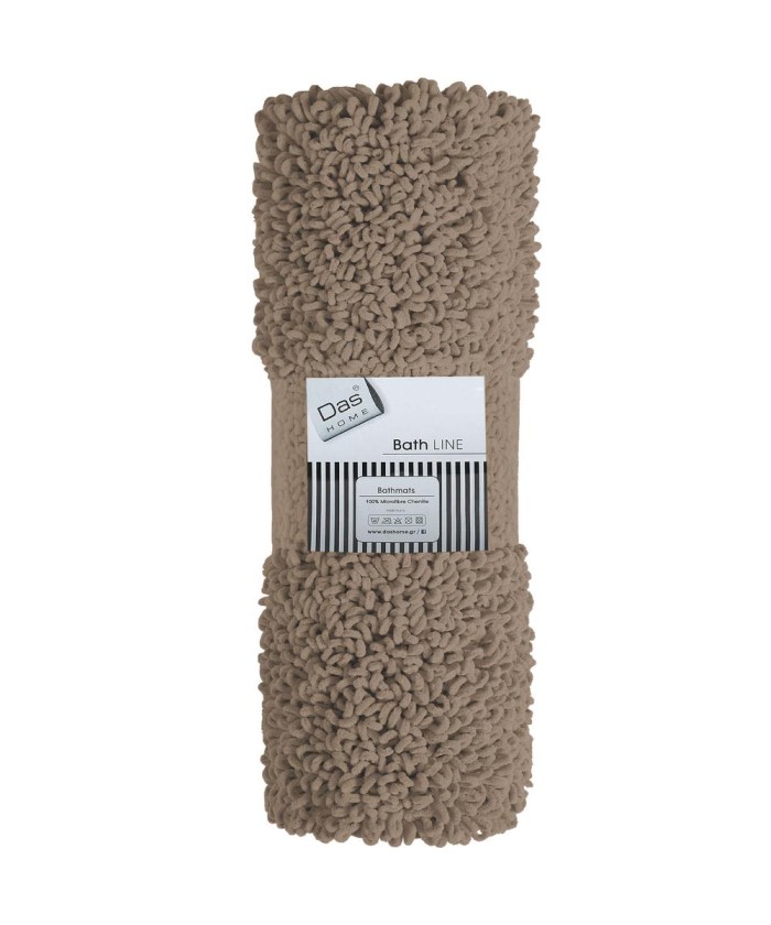 DAS HOME ΤΑΠΕΤΟ 60Χ90 MICROCHENILLE ΣΧ.471 ΜΠΕΖ ΜΠΕΖ