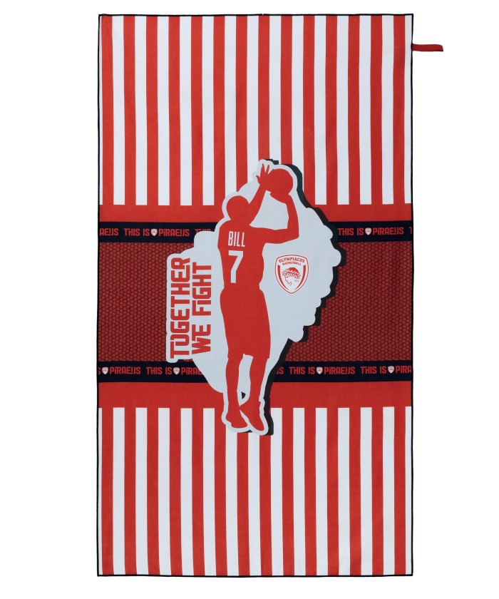 Πετσέτα Θαλάσσης Beach Collection 90x160 NM OLYMPIACOS
