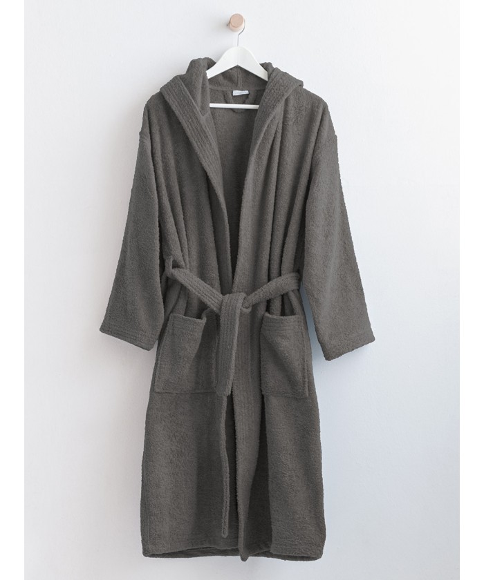 Μπουρνούζι Bath Collection CLASSIC COAL Small