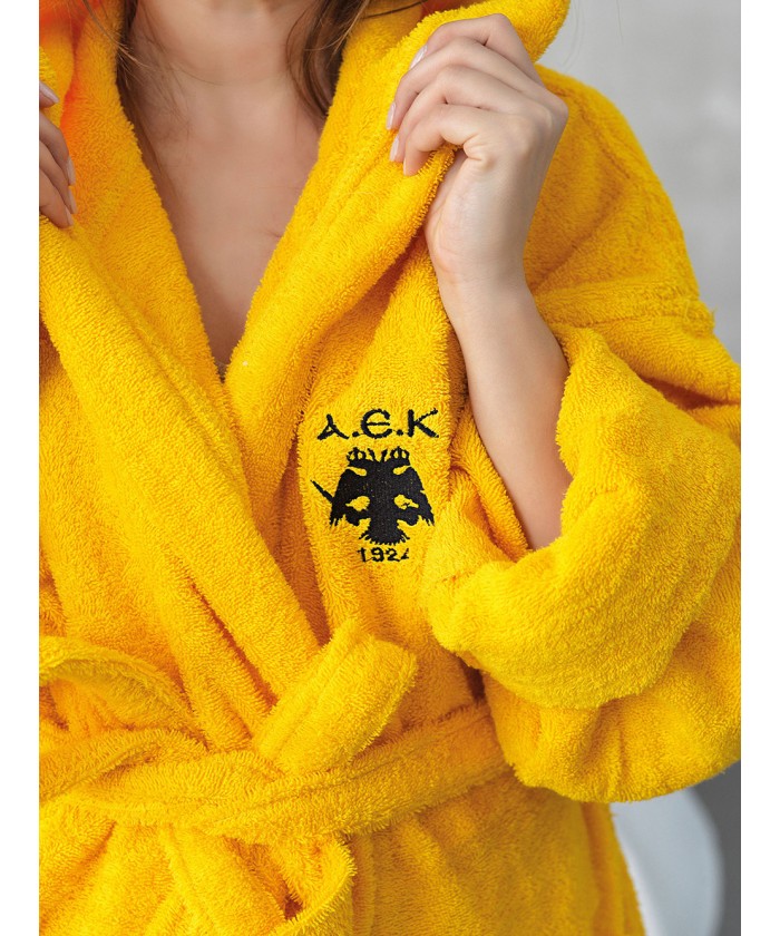 Μπουρνούζι Aek 1924 AEK ADULTS Medium