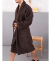 Σετ Μπουρνούζι με Παντόφλες Bath Collection PEARL BLACK OLIVE Small