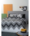 Σετ Μονά Σεντόνια Fashion Life 170x260 FL6119 Με Λάστιχο