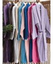 Σετ Μπουρνούζι με Παντόφλες Bath Collection PEARL FUCHSIA Large