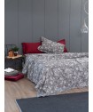 Σετ Σεντονια Υπέρδιπλα Cosy Winter 240x265 CW272 Με Λάστιχο