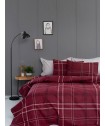 Σετ Σεντονια Υπέρδιπλα Flannel Beauty 240x265 FB0212 Χωρίς Λάστιχο