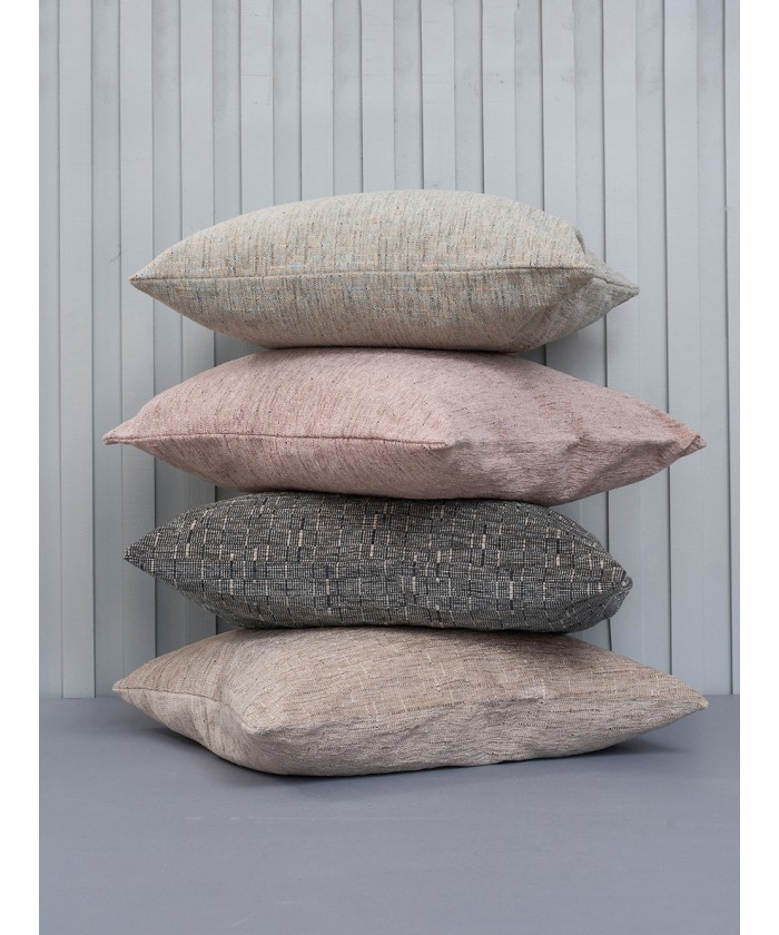 Διακοσμητική Μαξιλαροθήκη Throws Collection 55x55 PISA GREY