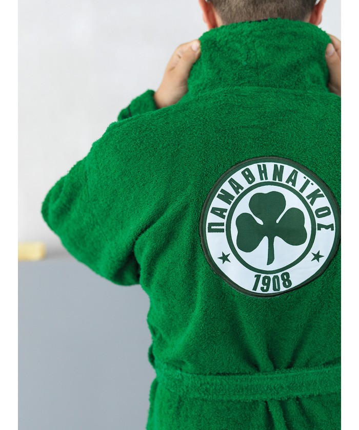 Μπουρνούζι Panathinaikos F.C. PANATHINAIKOS 1908 ADULTS GREEN X-Large