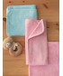 Σετ 2 Πετσετες Βρεφικες Baby Bath 40x60 ROBIN PINK