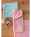 Σετ 2 Πετσετες Βρεφικες Baby Bath 40x60 ROBIN PINK