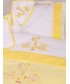 Κουβέρτα Fleece Κούνιας Baby Joia 100x150 BJ284 YELLOW